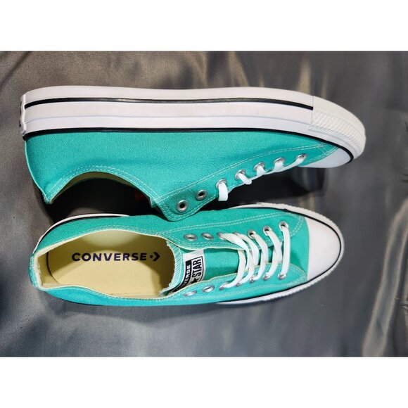 Converse Pure Teal unisex M 11.5 W 13.5 - Picture 4 of 6